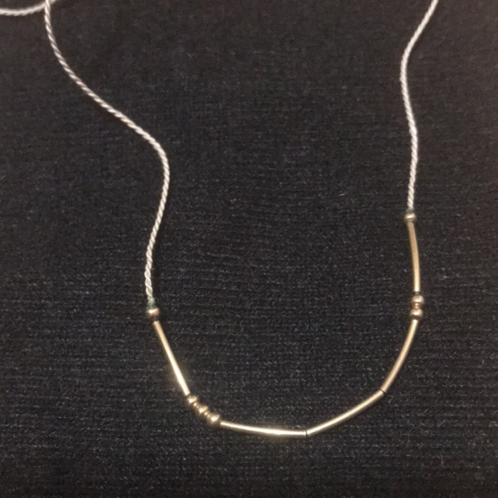 Love Morse Code Rope Necklace Unique - image 2